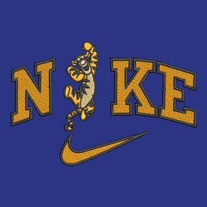 Nike Tigger Embroidered TODDLER Crewneck Sweatshirt Winnie Pooh